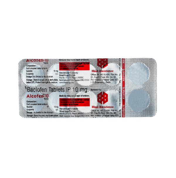 Alcofen 10 Tablet - Image 2